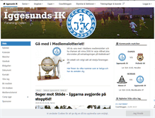 Tablet Screenshot of iggesundsik.se